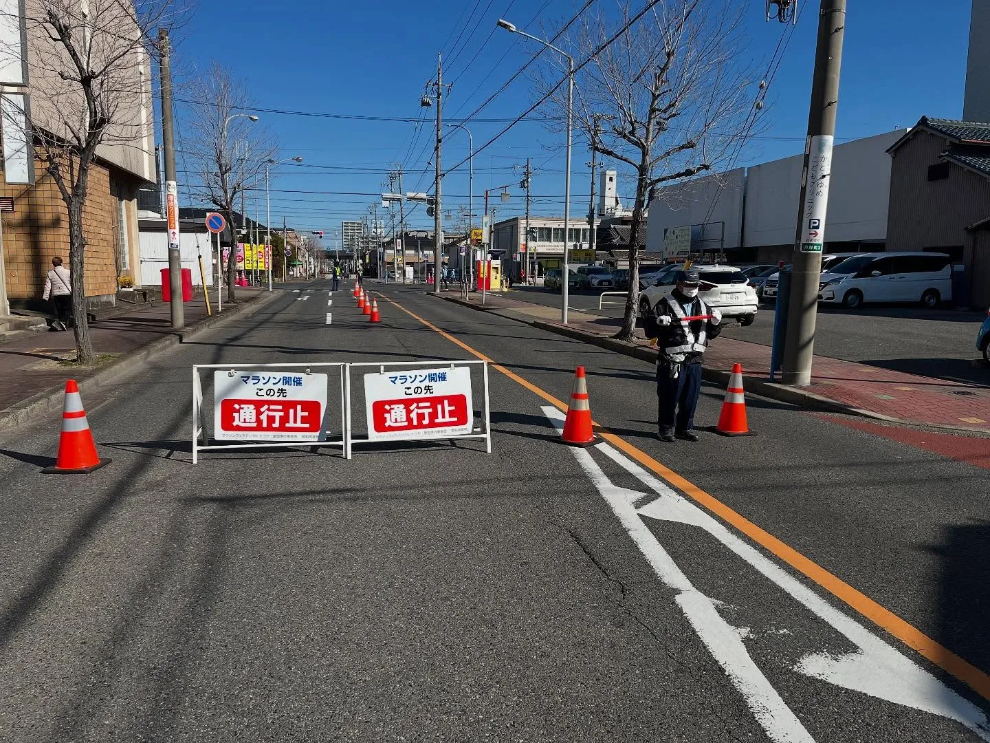 本日はウィメンズマラソン